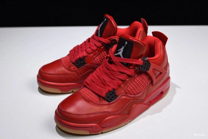 Reps BK av3914-600 day fire jordan air gum red 4 singles 1118
